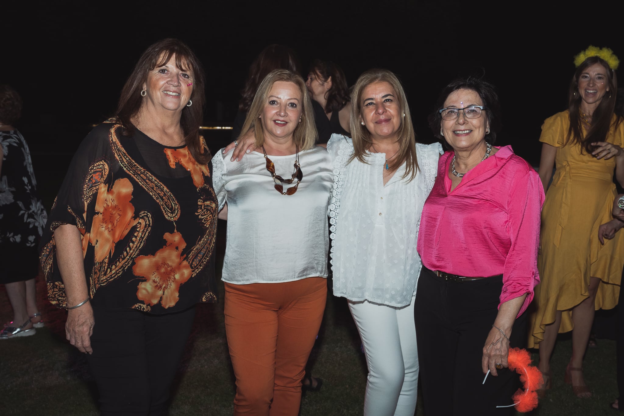 Lilian Farías, Adriana Carrasco, Elisa Figueroa y Cristina Pandolfi.