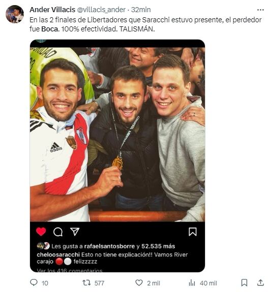 Los memes tras los resultados de la final de la Copa Libertadores. Foto: Captura redes