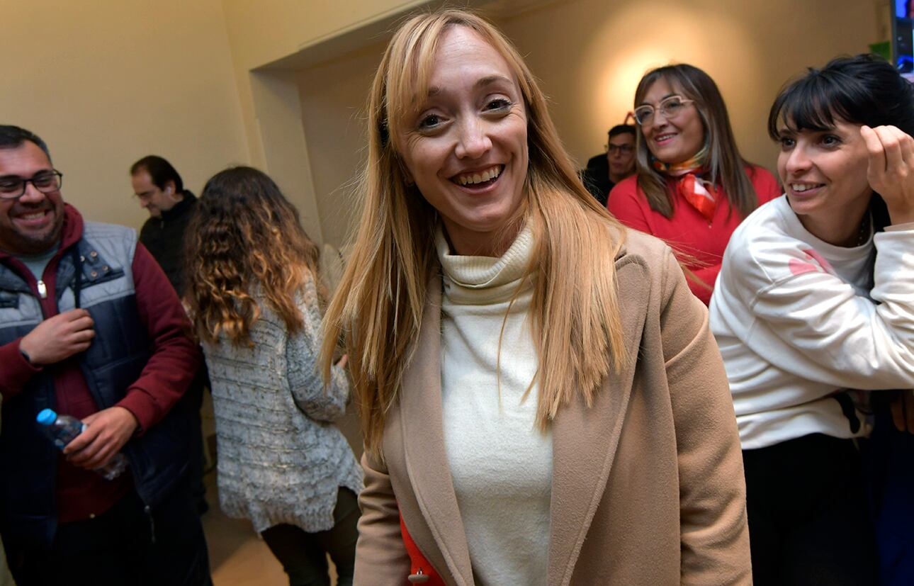 La senadora nacional Anabel Fernández Sagasti sigue liderando el espacio kirchnerista en Mendoza. Foto:  Orlando Pelichotti

