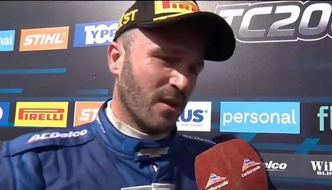 “No me gusta ganar en estas condiciones”, Canapino tras el triunfo en TC2000