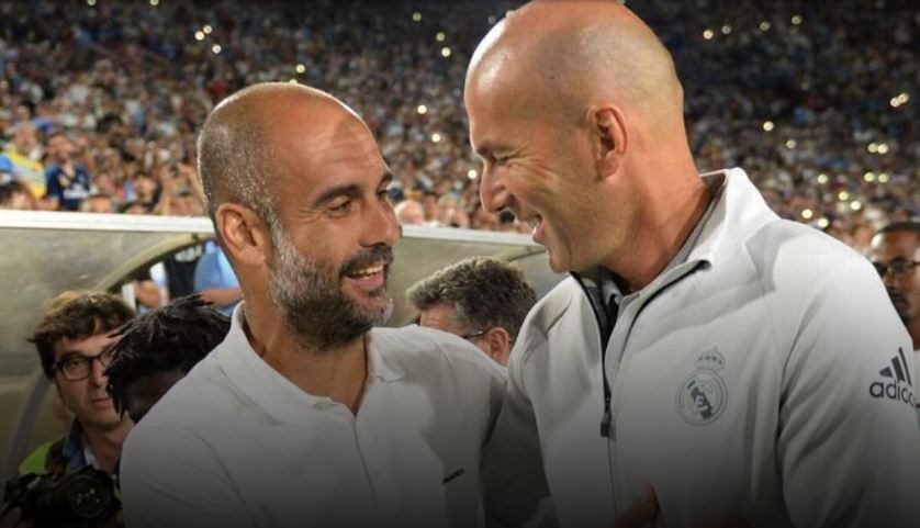 El técnico de Manchester City habló del entrenador del Real Madrid.