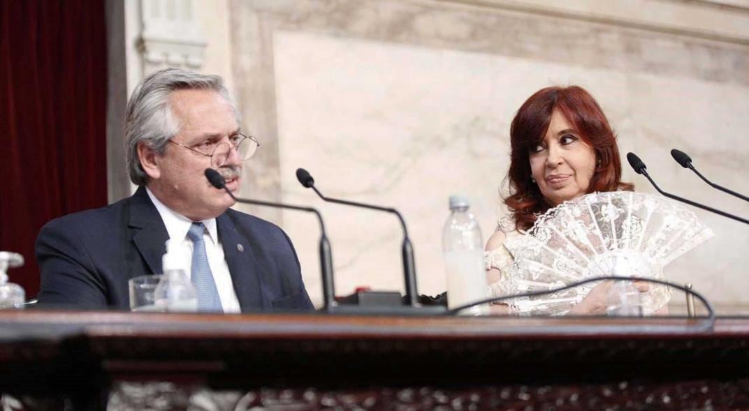 Durante el lanzamiento del Instituto de Formación Política del Partido Justicialista (PJ) de CABA, Fernández dio elogios a CFK - Foto: Federico López Claro