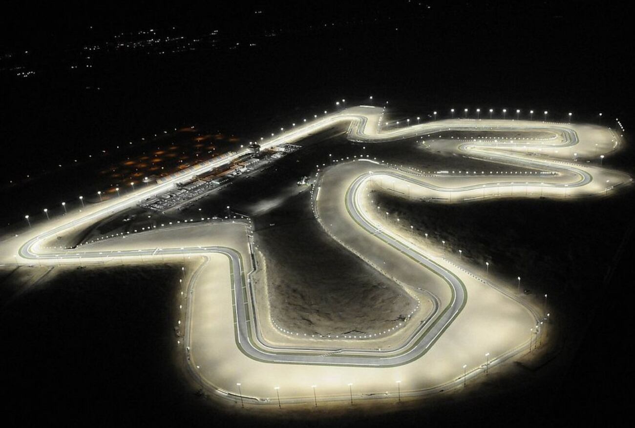 El Circuito Internacional de Lusail, donde correrá Colapinto este fin de semana. /Foto: web