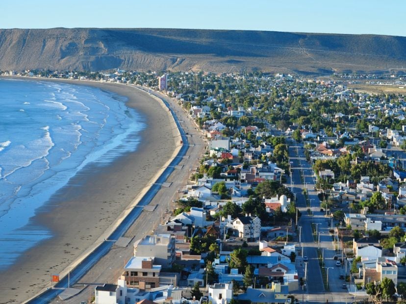 Rada Tilly, el pueblo de Chubut que visitó Margot Robbie