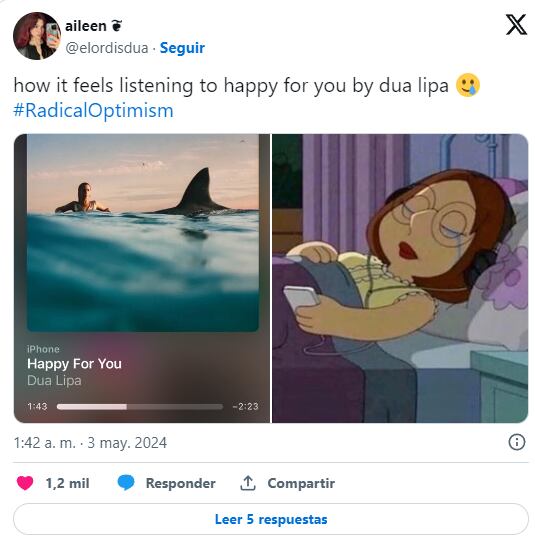 Los mejores memes sobre el nuevo álbum de Dua Lipa