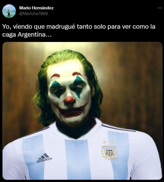 Los memes de la victoria de Arabia Saudita ante Argentina en el Mundial Qatar 2022