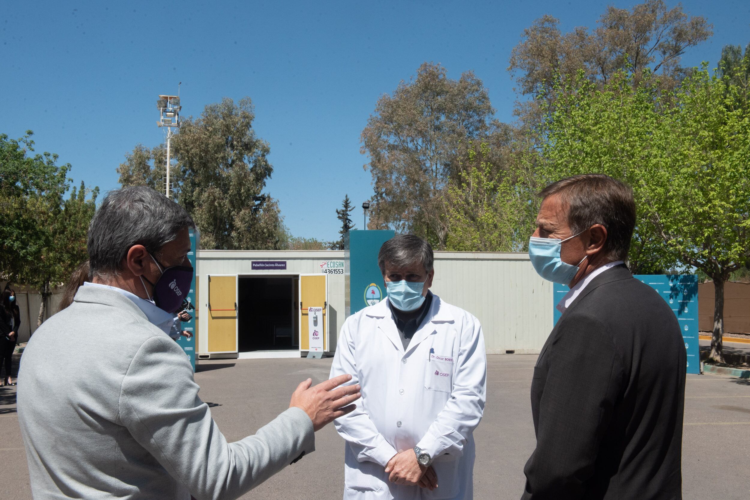 Módulos COVID 19 en Hospital del Carmen