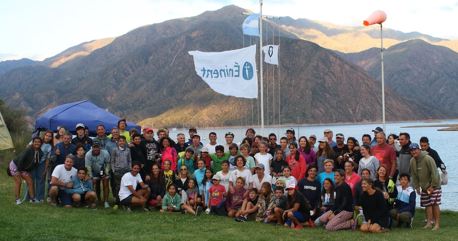 Semana de Vela en Potrerillos con niños que disfrutaron de un hermoso encuentro. /Gentileza CMR