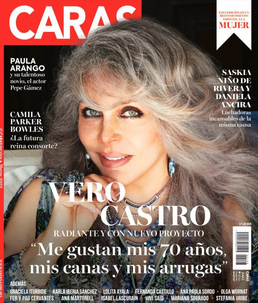 La tapa de la Revista Caras México