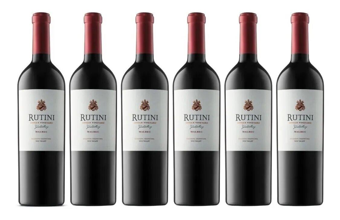 El Rutini Single Vineryard Malbec 2017 fue el único elegido de Sudamérica. - Gentileza