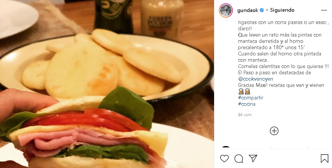 Claudia Fontán compartió esta receta del cocinero Maximiliano Van Oyen.