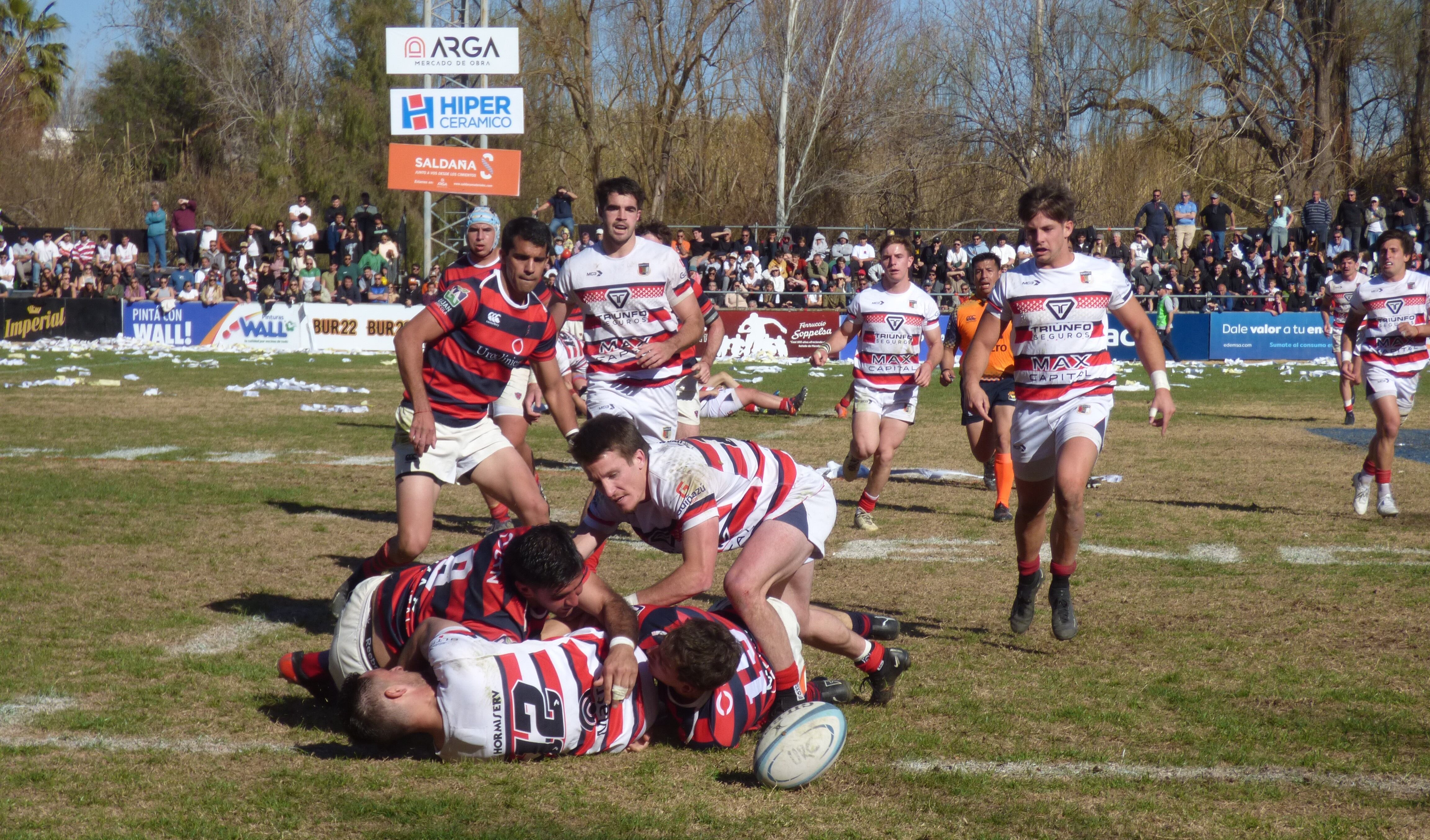 Marista se lo dio vuelta 20-13 a Los Tordos y se quedó con el Top 10 Cuyano. Final histórica. / Nicolás Salas (Los Andes).