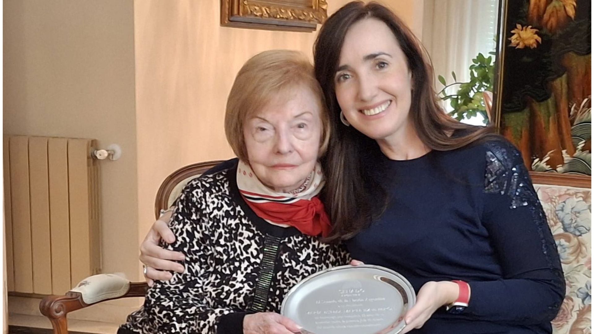 Victoria Villarruel homenajeó a Isabel Perón en el Día de la Lealtad Peronista. X