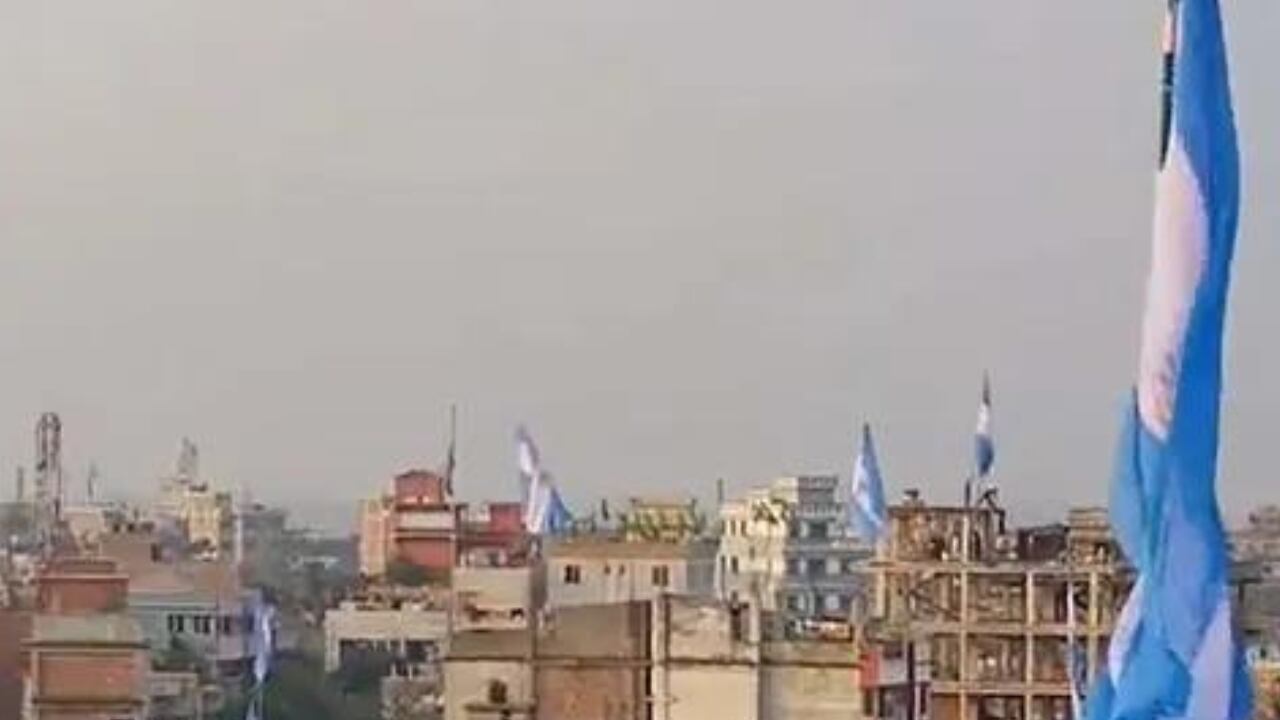 Con miles de banderas decorando sus hogares y mucha emoción gritaron de alegría, los goles de la Selección Argentina.