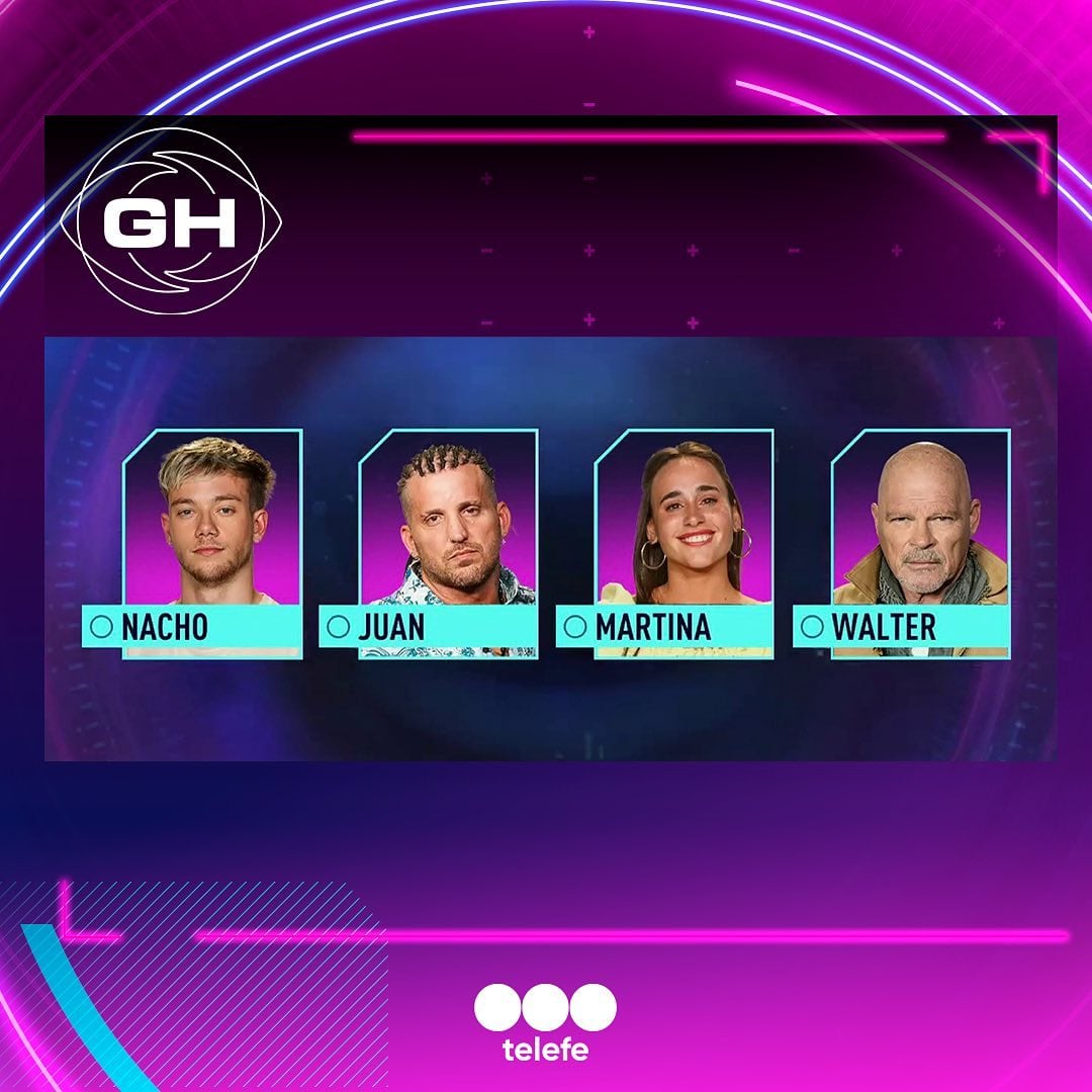 Los 4 nominados