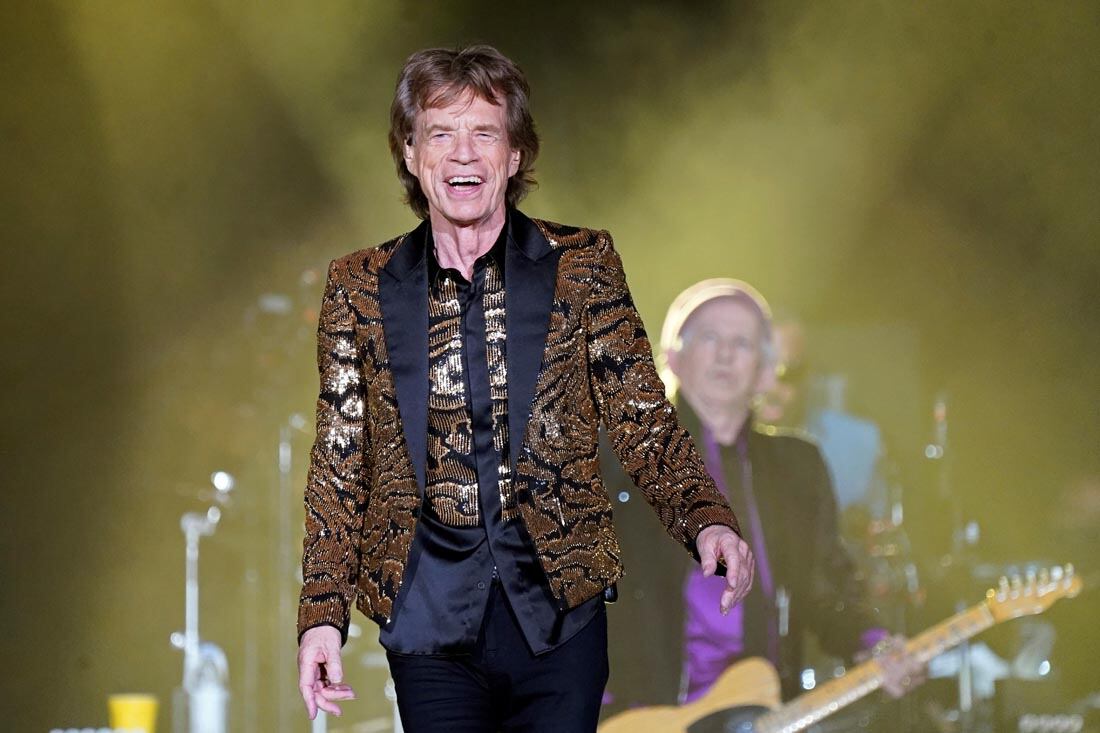 ID:6684650 Mick Jagger, de los Rolling Stones,  La Banda se presenta durante la gira "No Filter" en el Ford Field de Detroit. (AP)  