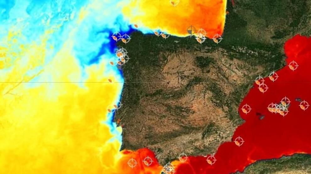 Aumento de la temperatura en las aguas del mar Mediterráneo