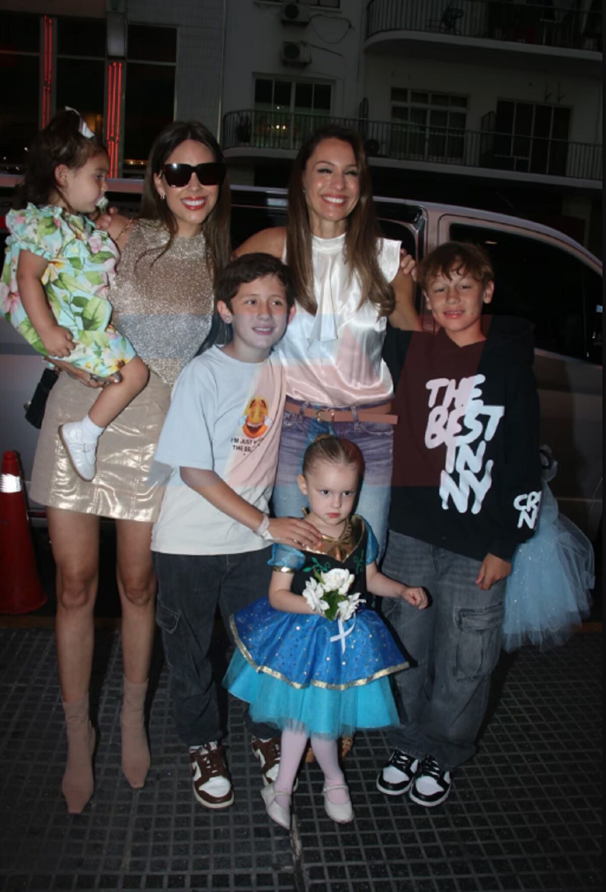 Junto a Pampita, también asistieron Barby Franco y Fernando Burlando, quienes estuvieron acompañados por su hija Sarah. (Foto: TN)