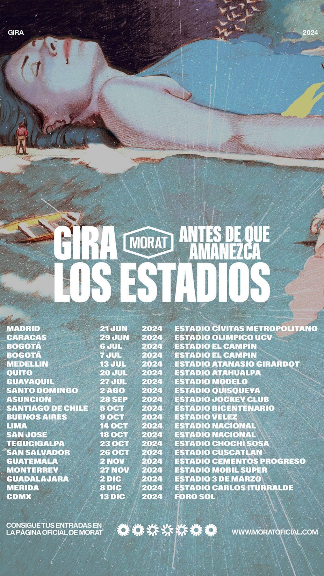 Morat vuelve a Argentina. / Redes.