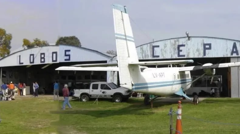 El muerte de Vaccaro se dio en un aeroclub del distrito bonaerense de Lobos. Foto: C5N