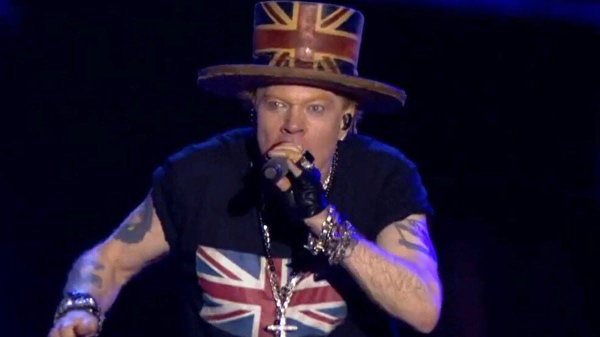 Axl Rose en el show Rock in Rio 2022 | 33 Futuro