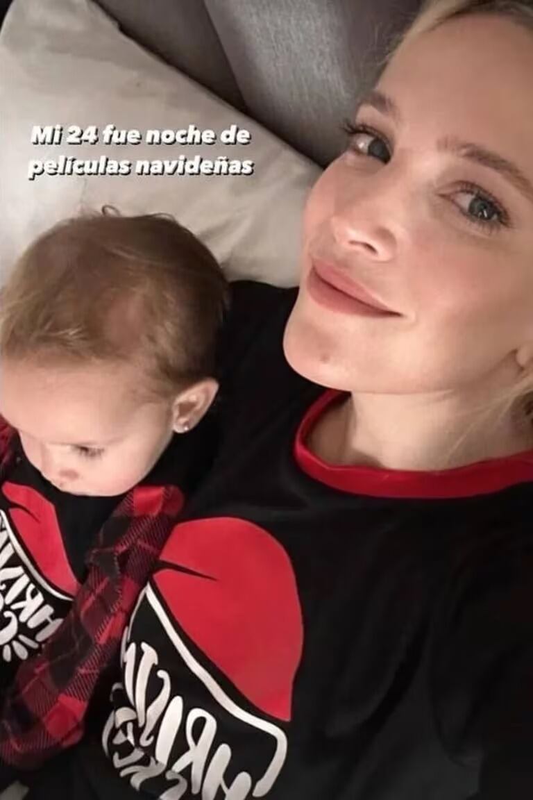 Cielo, la hija menor de Luisana Lopilato y Michael Bublé.