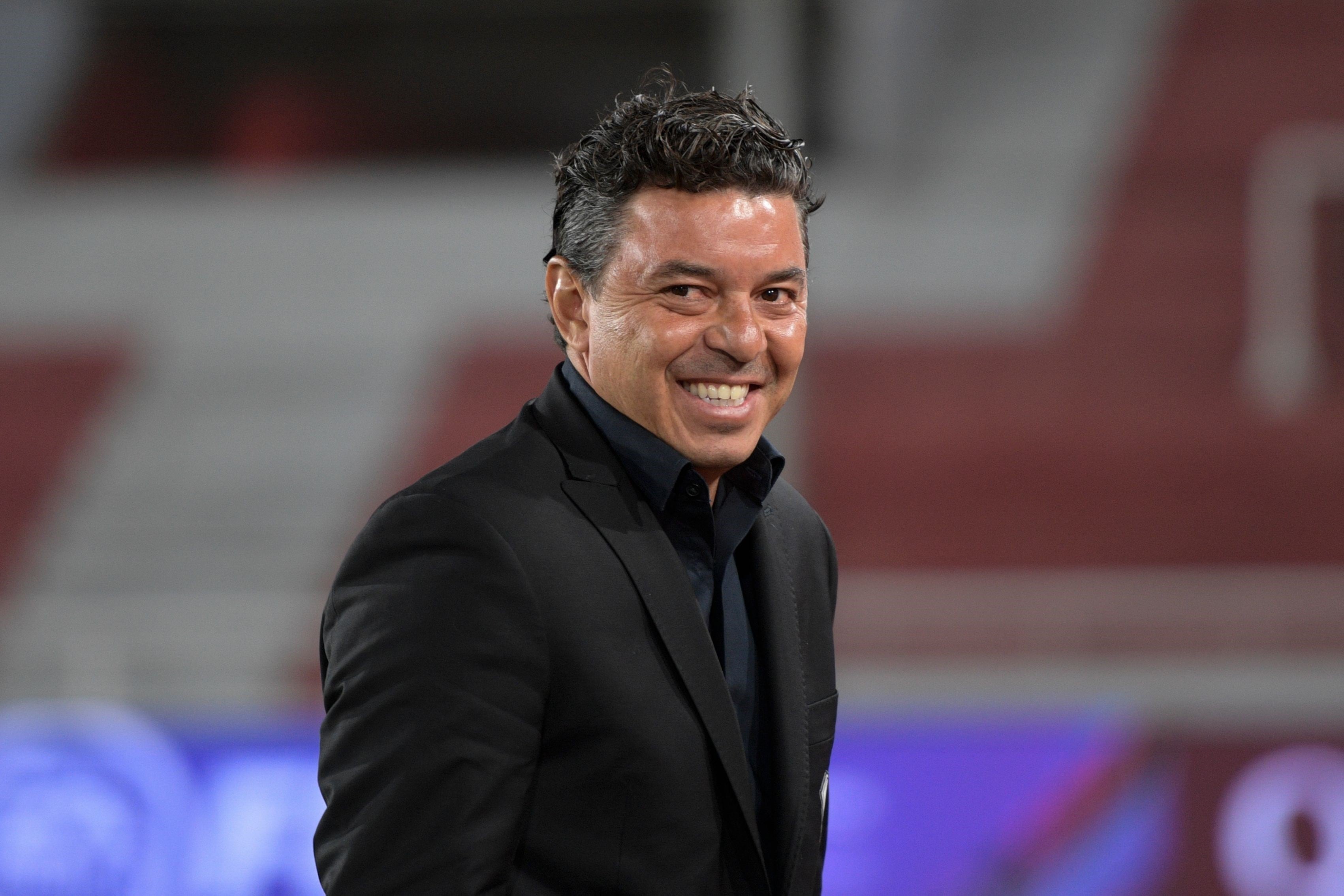 Marcelo Gallardo, el DT de River Plate. 