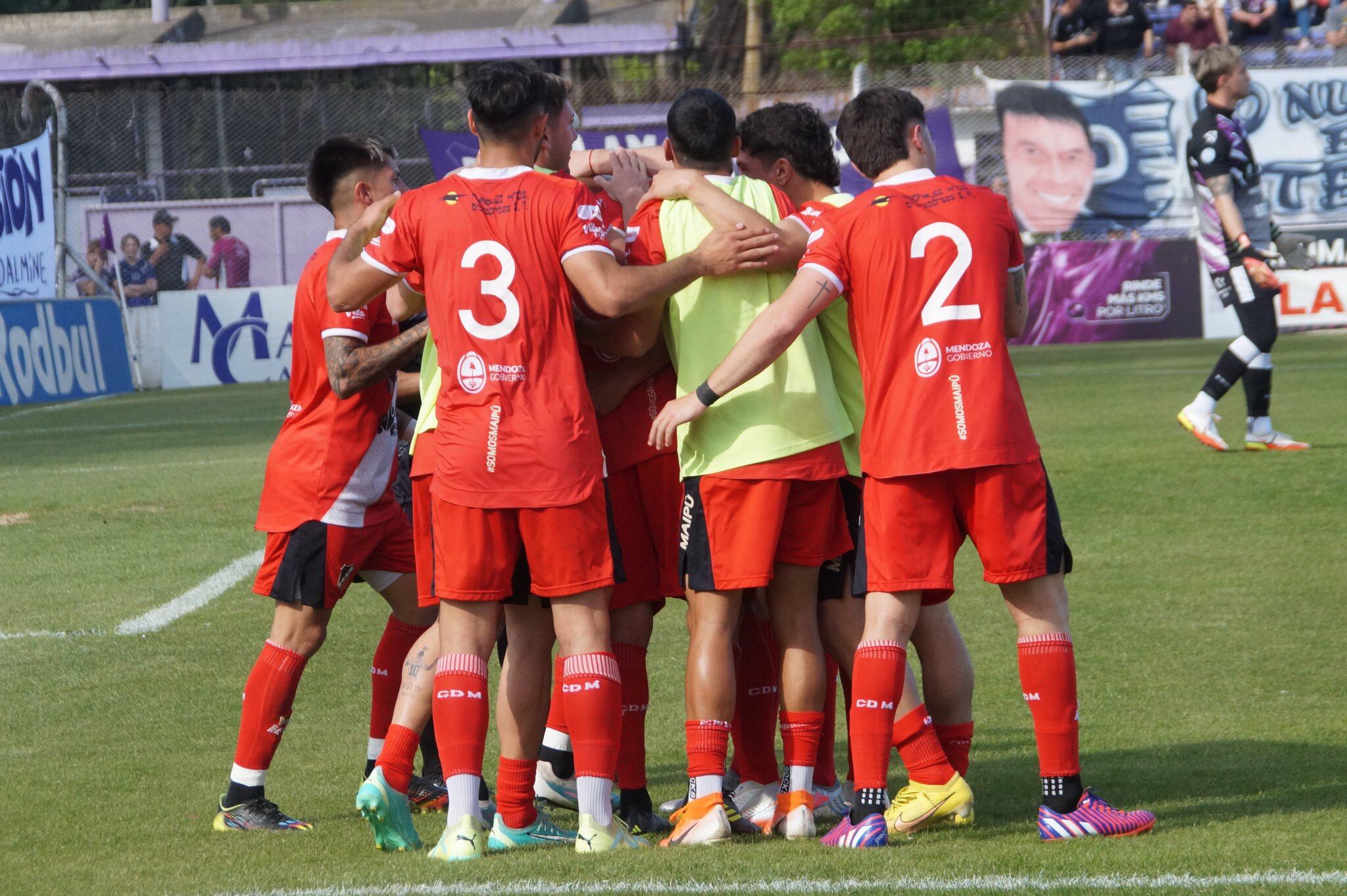 El Deportivo Maipú le ganó a Villa Dálmine por la Primera Nacional / Prensa Deportivo Maipú.