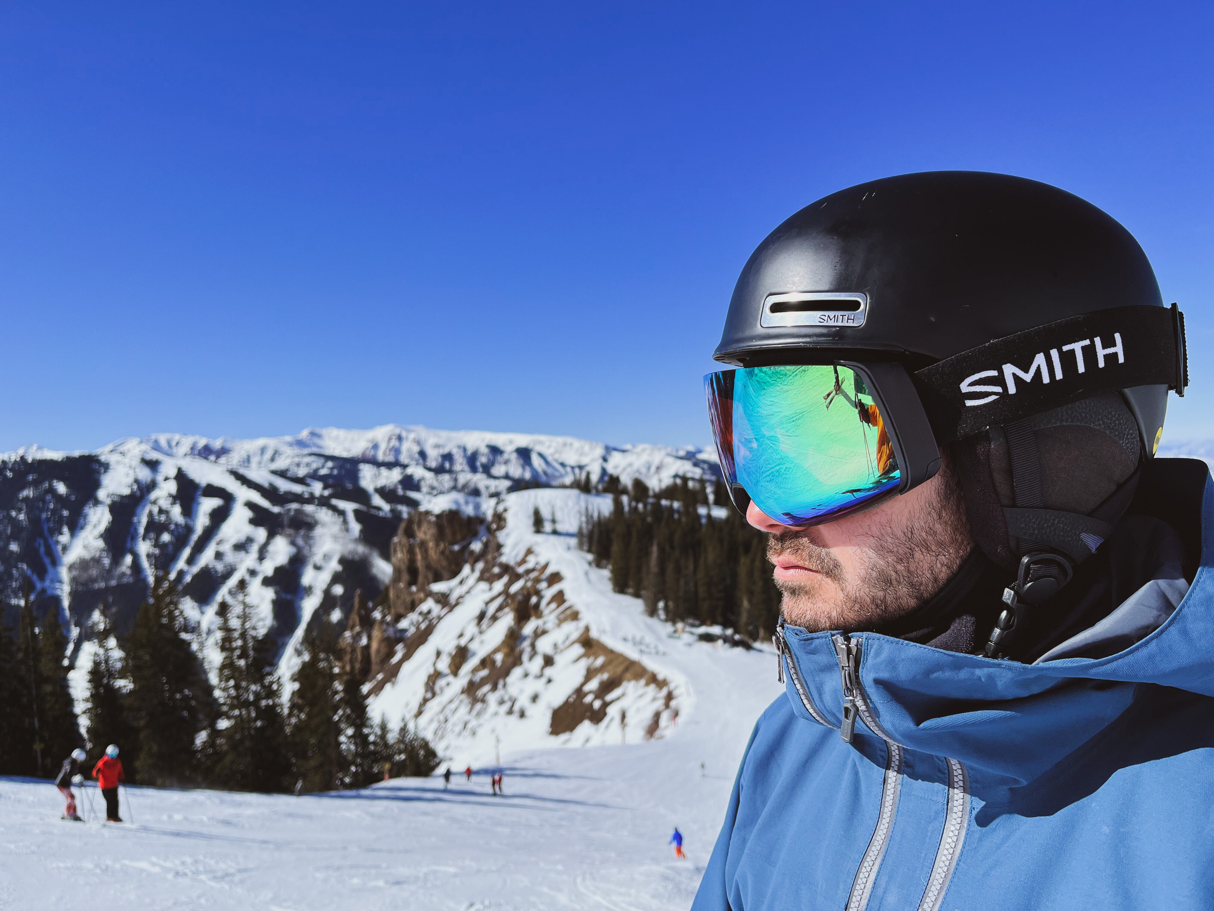 Un mendocino en Aspen: es instructor de esquí y participará de una competencia mundial. Foto: Gentileza Andrés Martínez Giardini.