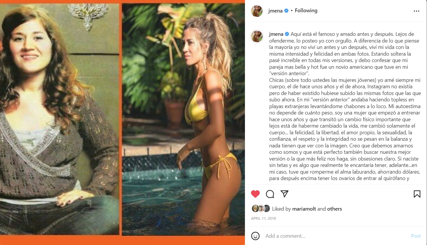 Jimena Barón cumple años