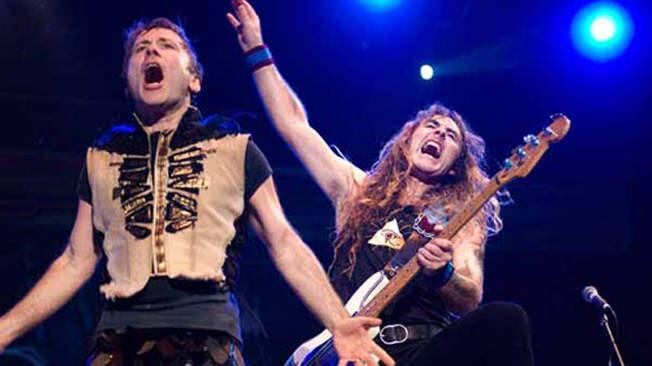 Bruce Dickinson y Steve Harris, las dos cara más visibles de Maiden.