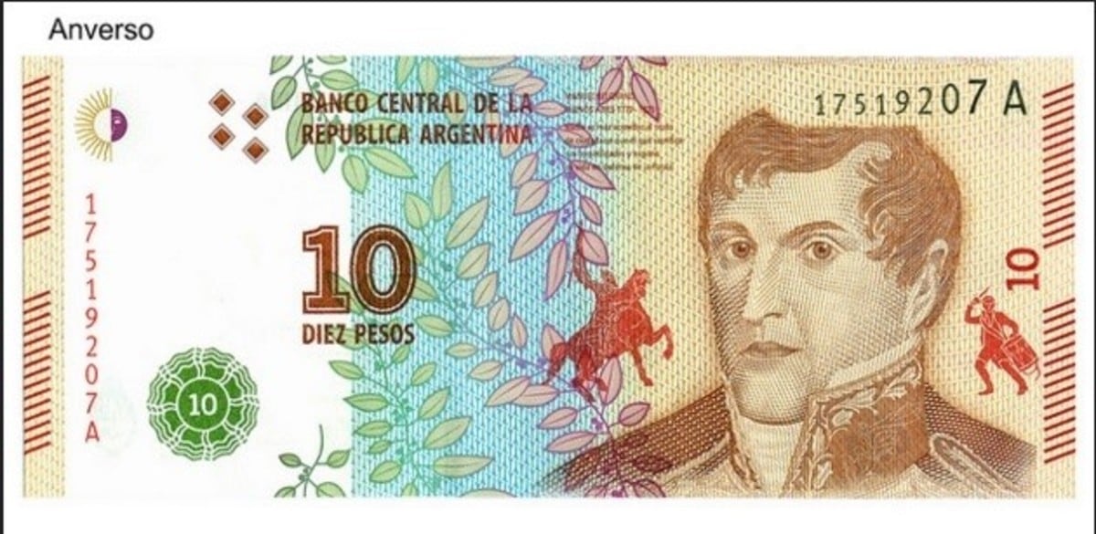 Este billete puede aumentar su valor considerablemente por sus errores de impresión