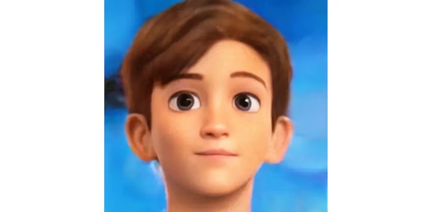 Así se vería la familia Messi si fueran personajes de Pixar