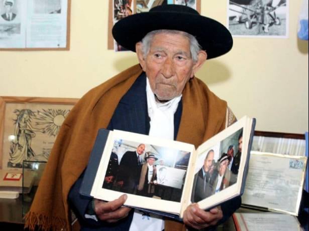 El puestero mendocino que salvó la vida de un aviador francés en los Andes hace 94 años y tendrá su ruta. Foto: Archivo Los Andes