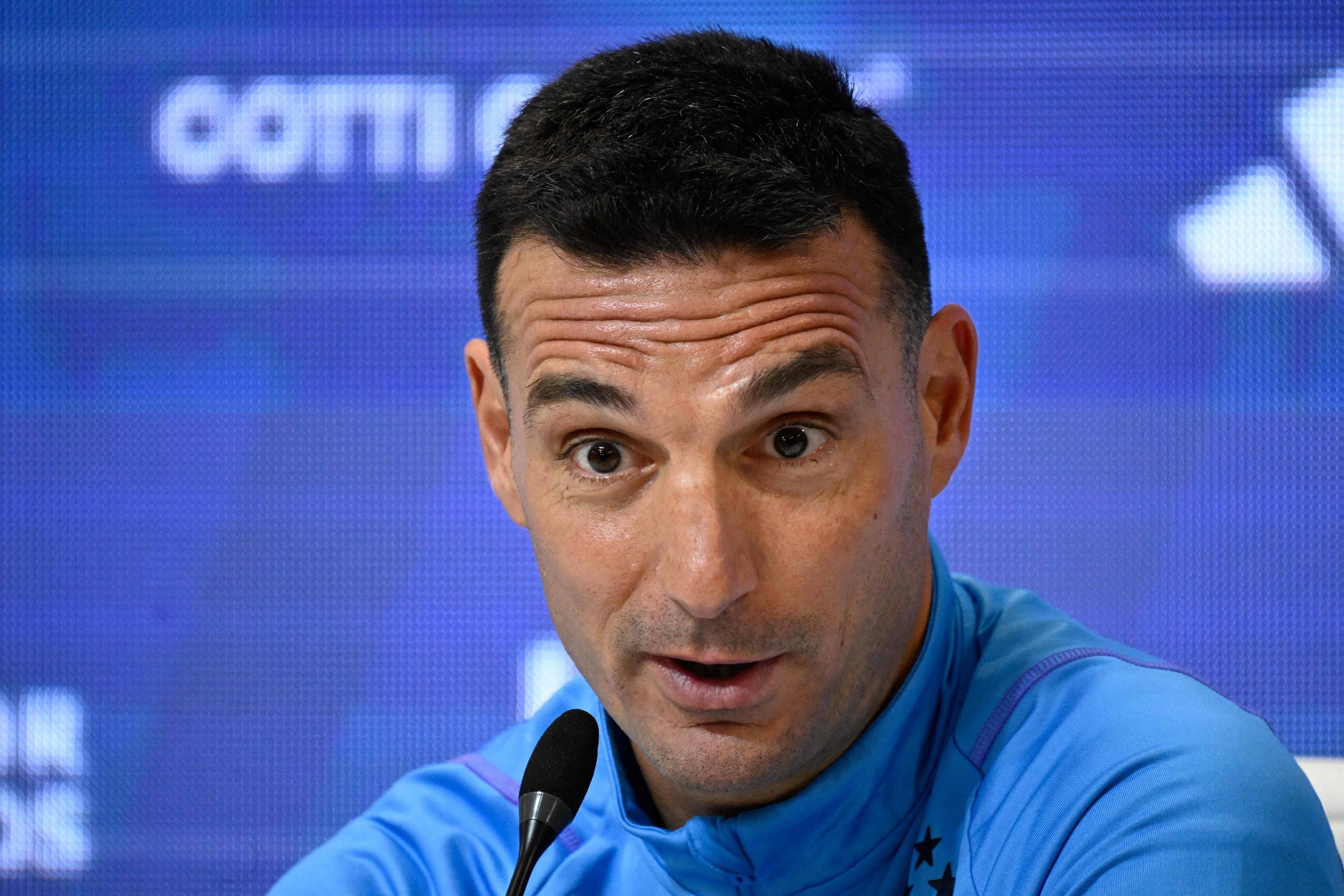 Lionel Scaloni, DT de la Selección Argentina campeona del mundo. / AFP