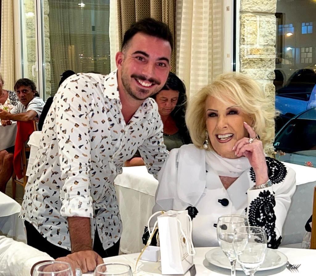 Lucas Castro y Mirtha Legrand se conocen desde hace casi doce años