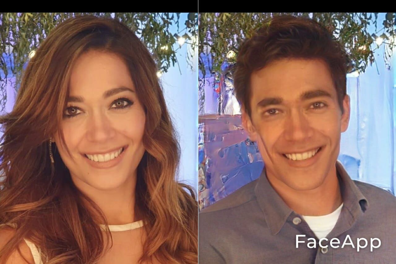 Gisela Campos en FaceApp