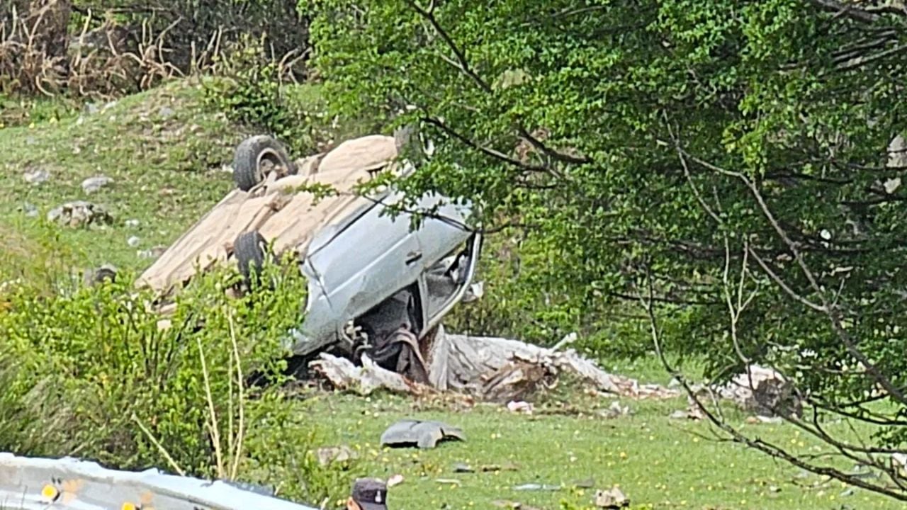 Accidente fatal en la Ruta de los Siete Lagos / Gentileza Realidad Sanmartinense