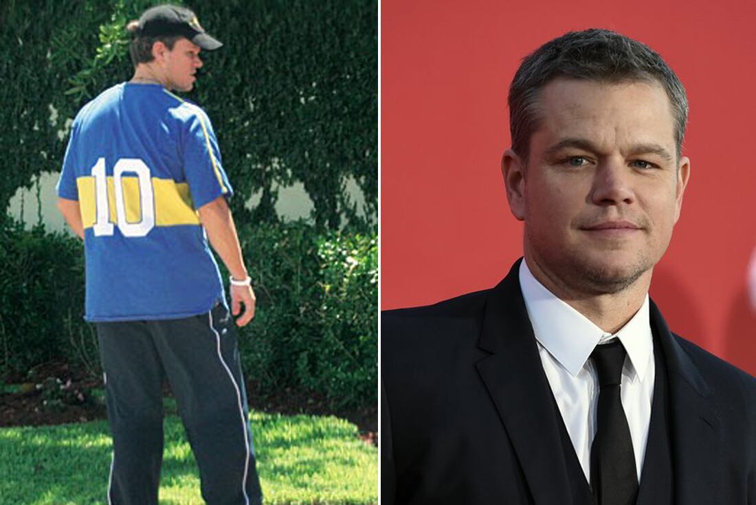 Matt Damon, hincha de Boca Juniors 