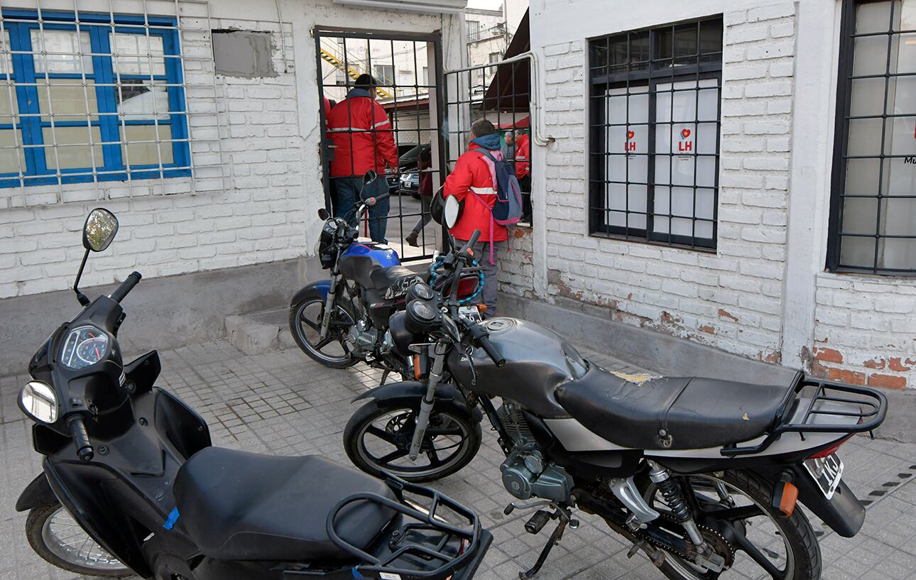 El fiscal de delitos económicos del Ministerio Público Fiscal de la provincia, Flavio D’Amore, ordenó un allanamiento en la Municipalidad de Las Heras, esta mañana
Foto:  Orlando Pelichotti

