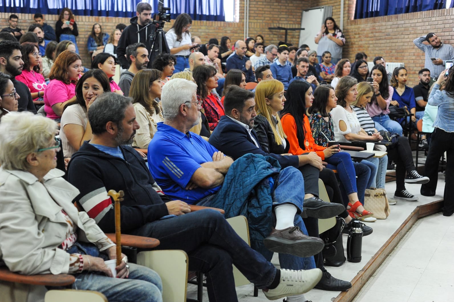 Algunos de los presentes en el acto.