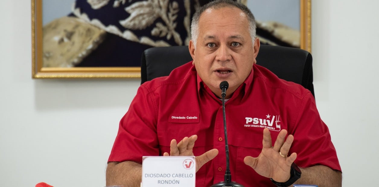 El ministro del Interior de Venezuela, Diosdado Cabello.