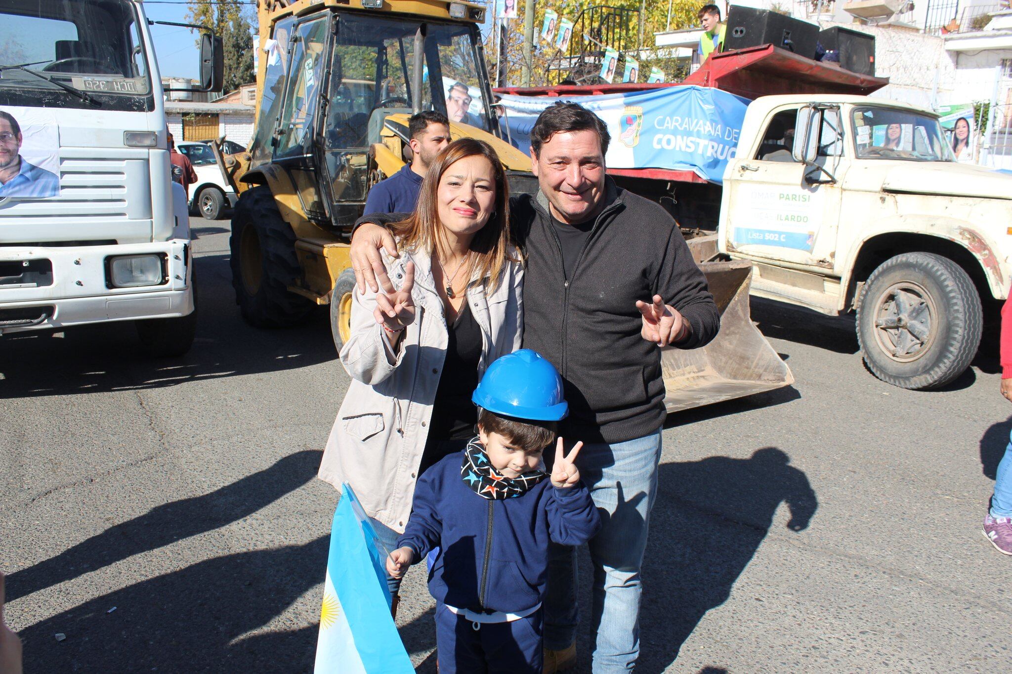 Adriana Cano y Omar Parisi. Foto: Gentileza