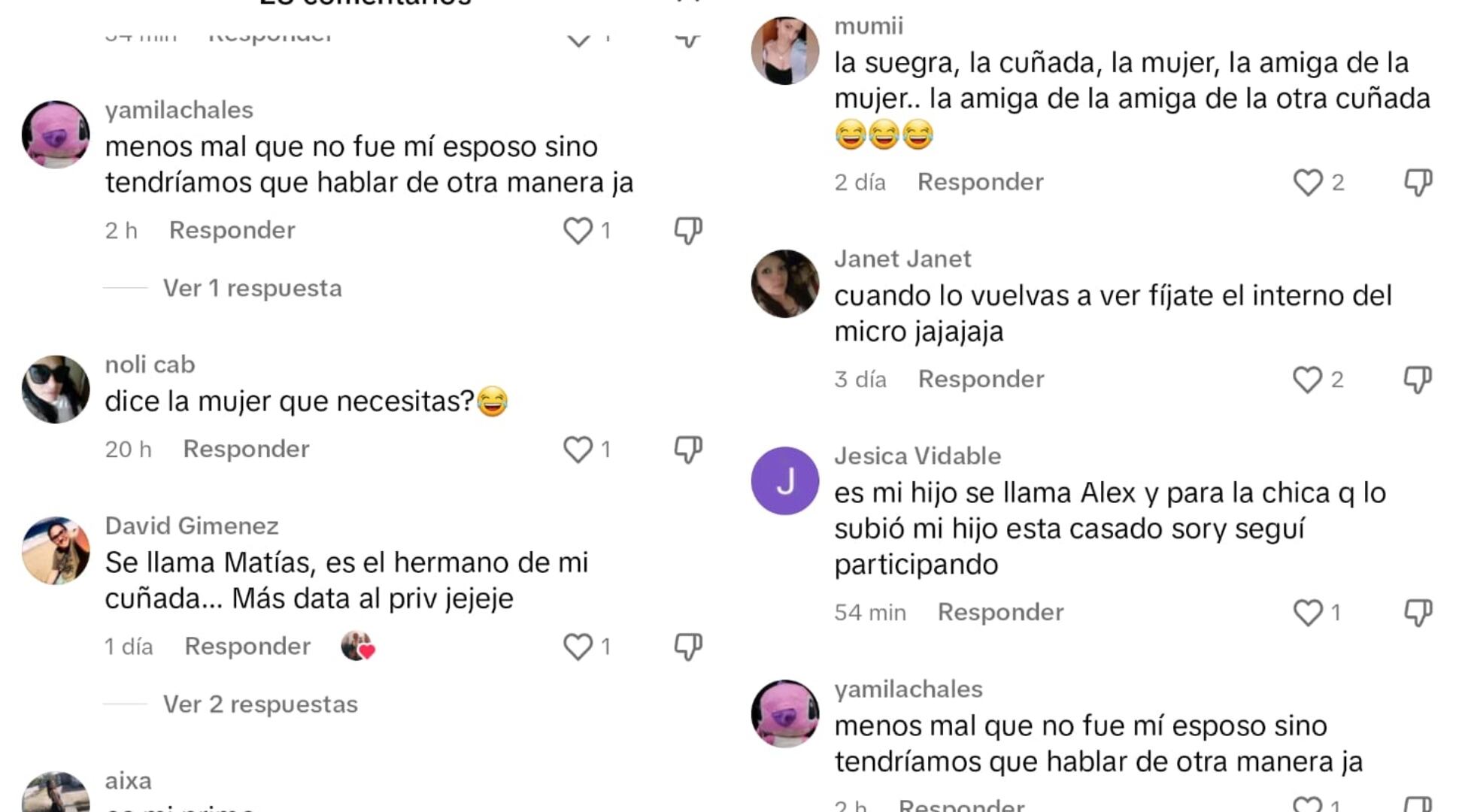 Una joven busca al chofer que la enamoró.