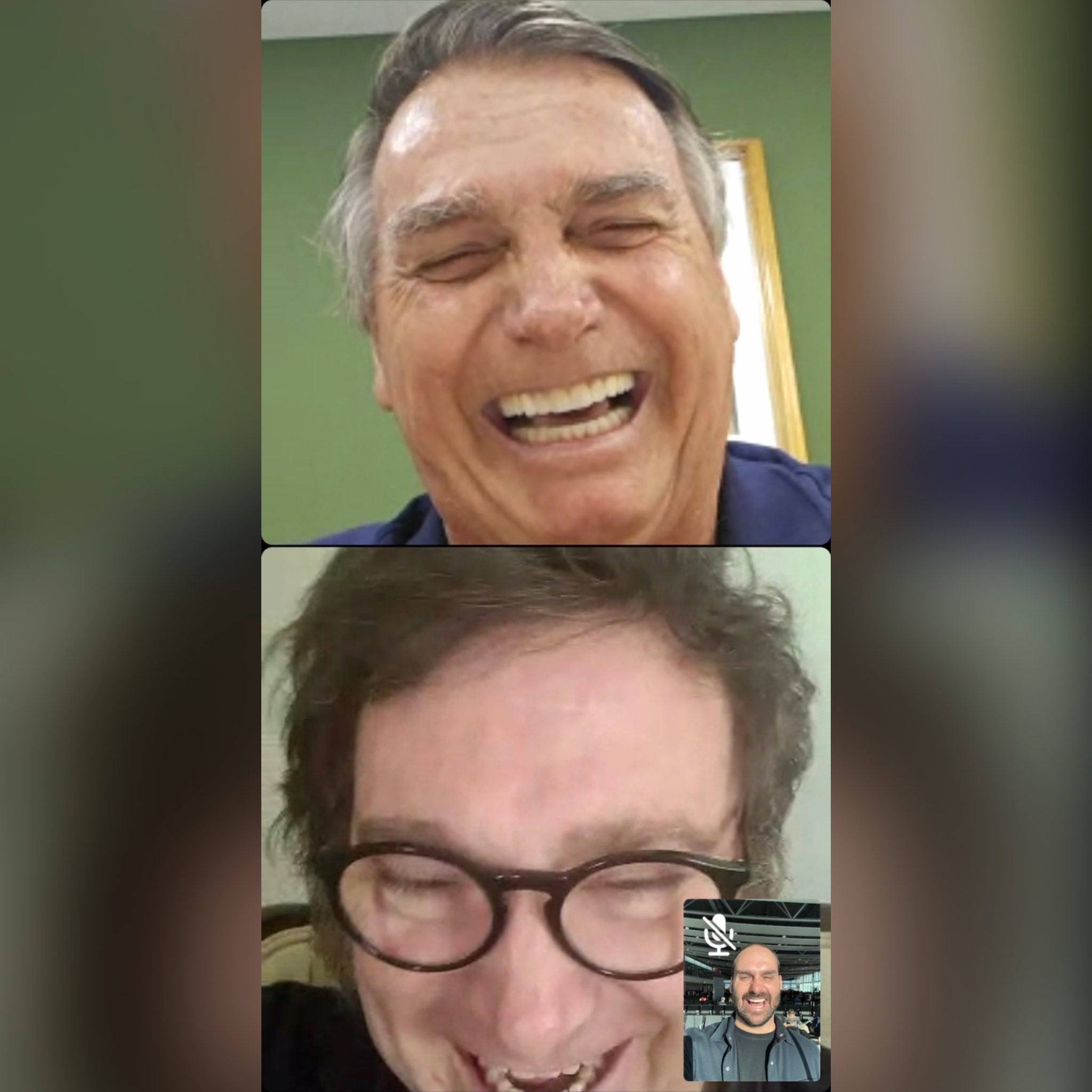 Bolsonaro y Milei