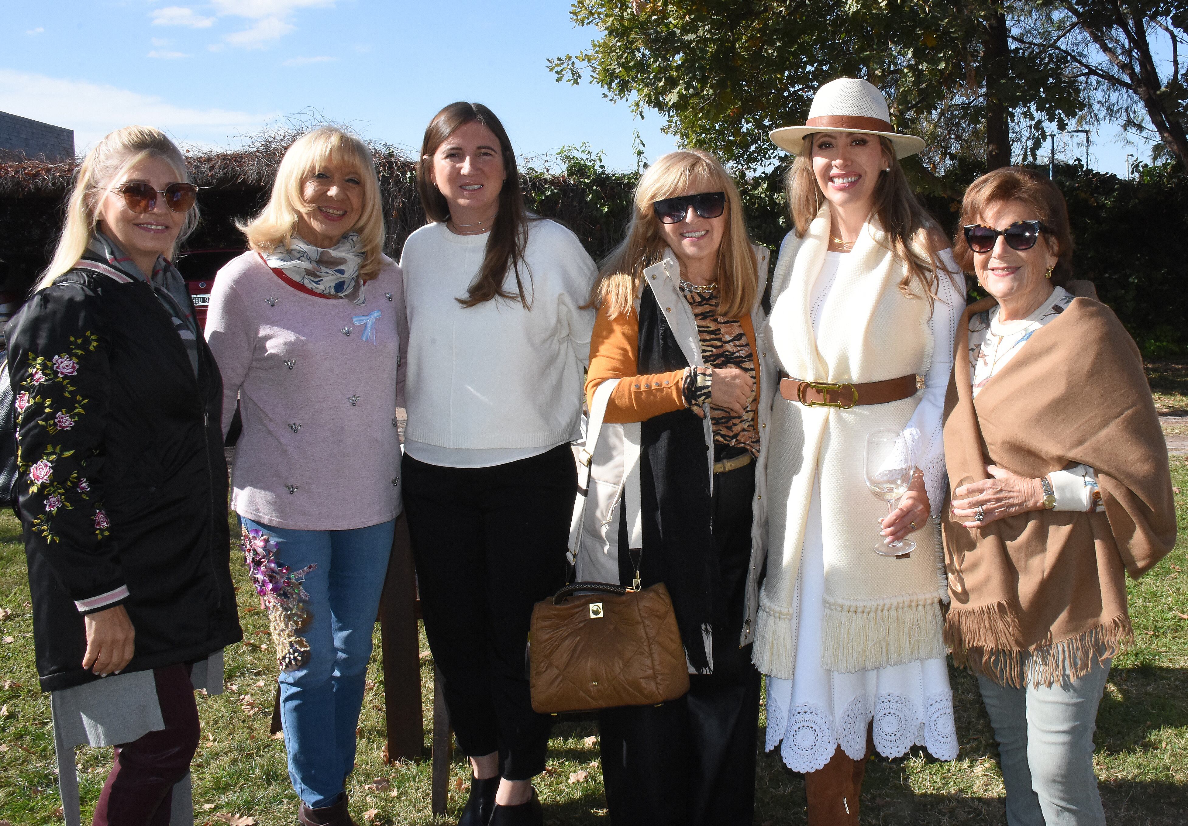 Claudia Farina, Lila Levinson, Lorena Mulet, Silvana Fourcade, Mónica Molina y Alicia Groisman.