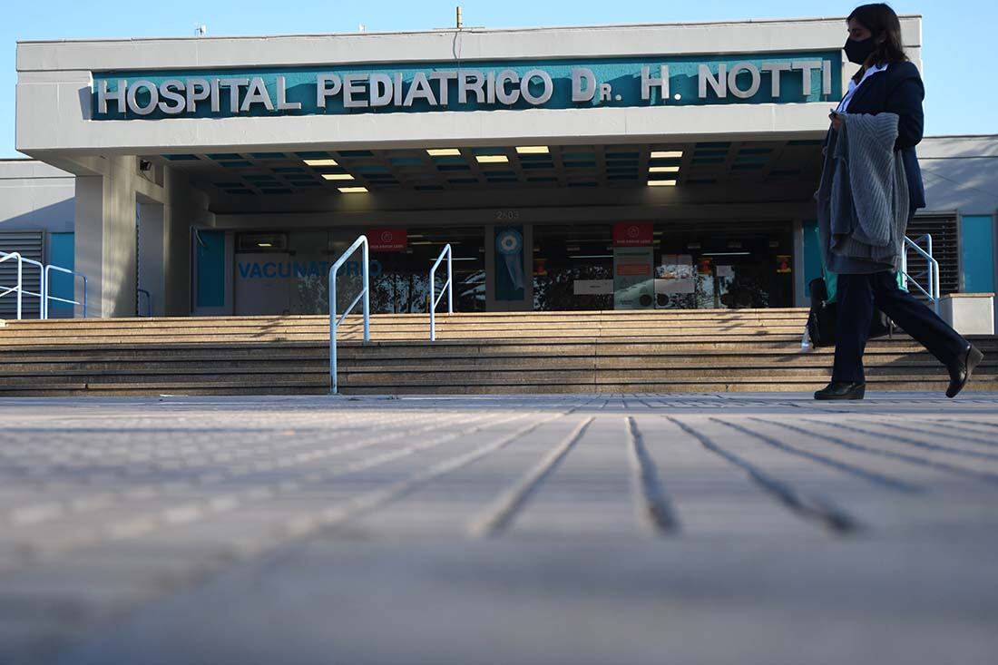 La médica trabaja en el Hospital Pediatrico Humberto  Notti
Foto: José Gutierrez / Los Andes 