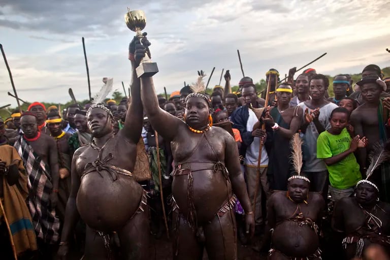 Los hombres con la panza más grande son los más deseados. Foto: Web