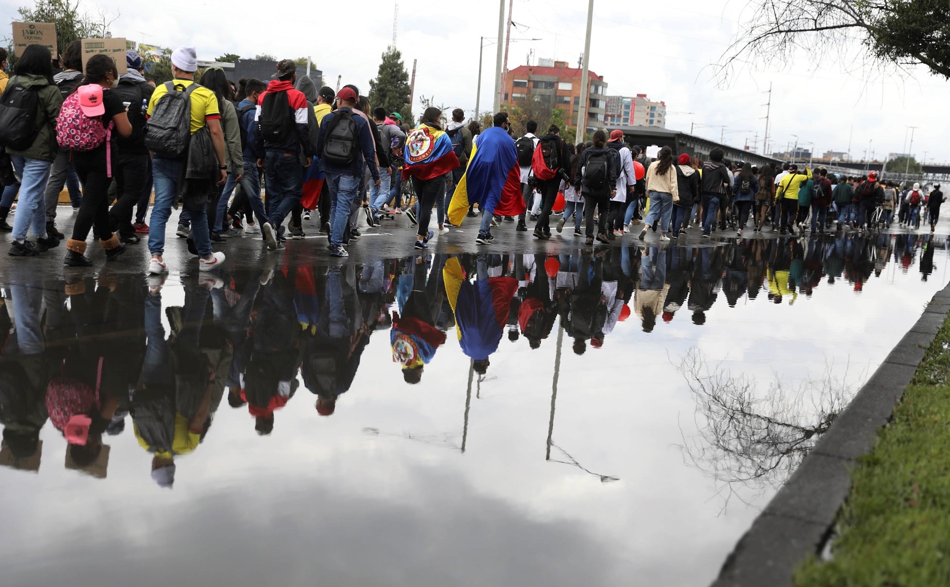 Las manifestaciones se realizan contra el proyecto de reforma fiscal de Iván Duque - 