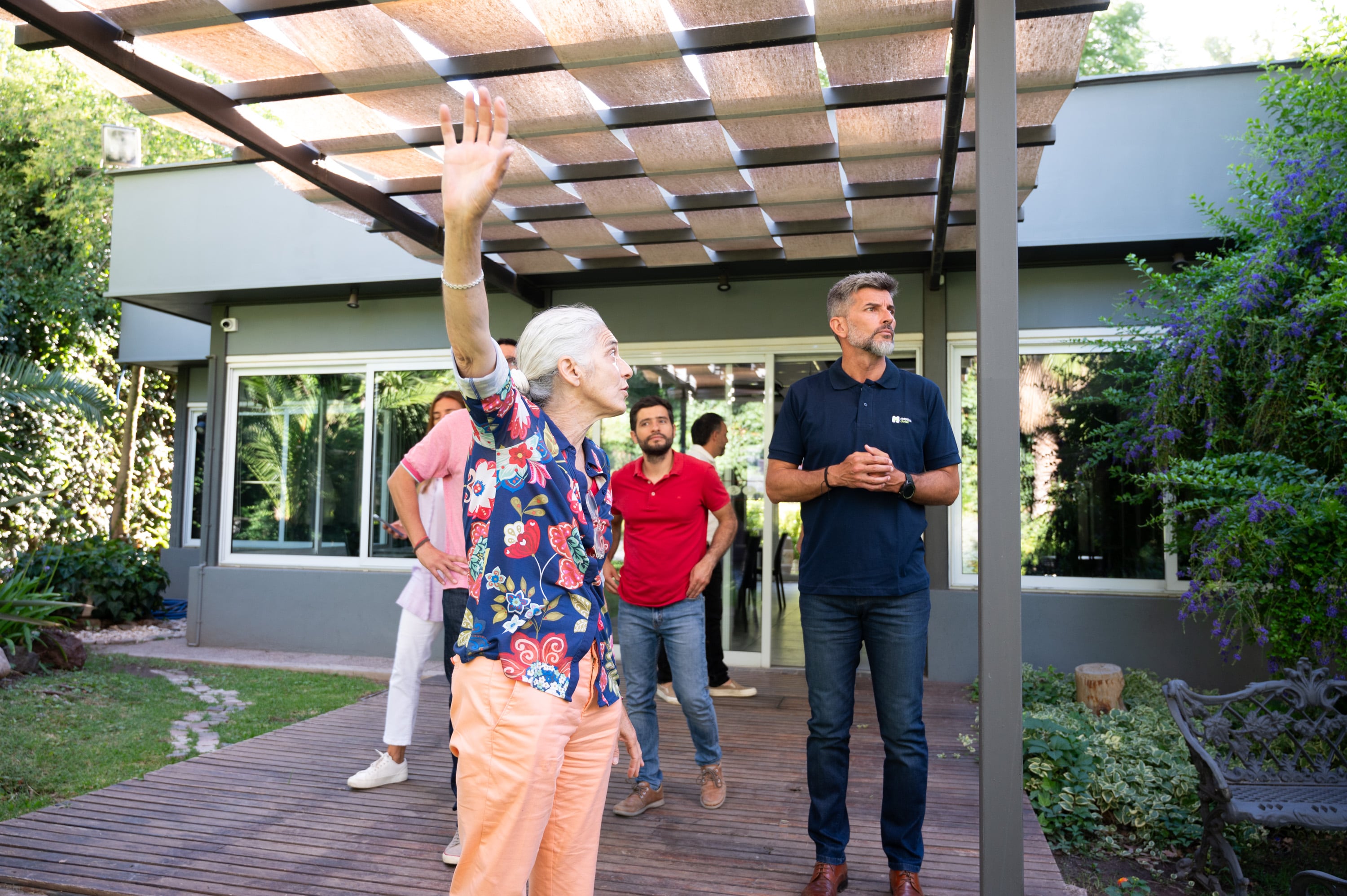 Francesco Ristorante, local gastronómico situado sobre calle Chile, que decidió colocar paneles solares para abastecerse de energía eléctrica.